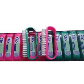 Escova de unha clip mania kit com 12 unidades em Oferta na Shopee