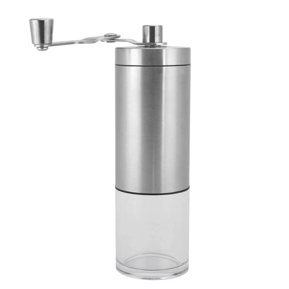 Moedor De Café Aço Inox e Ceramica Manual Com Ajuste de Moagem
