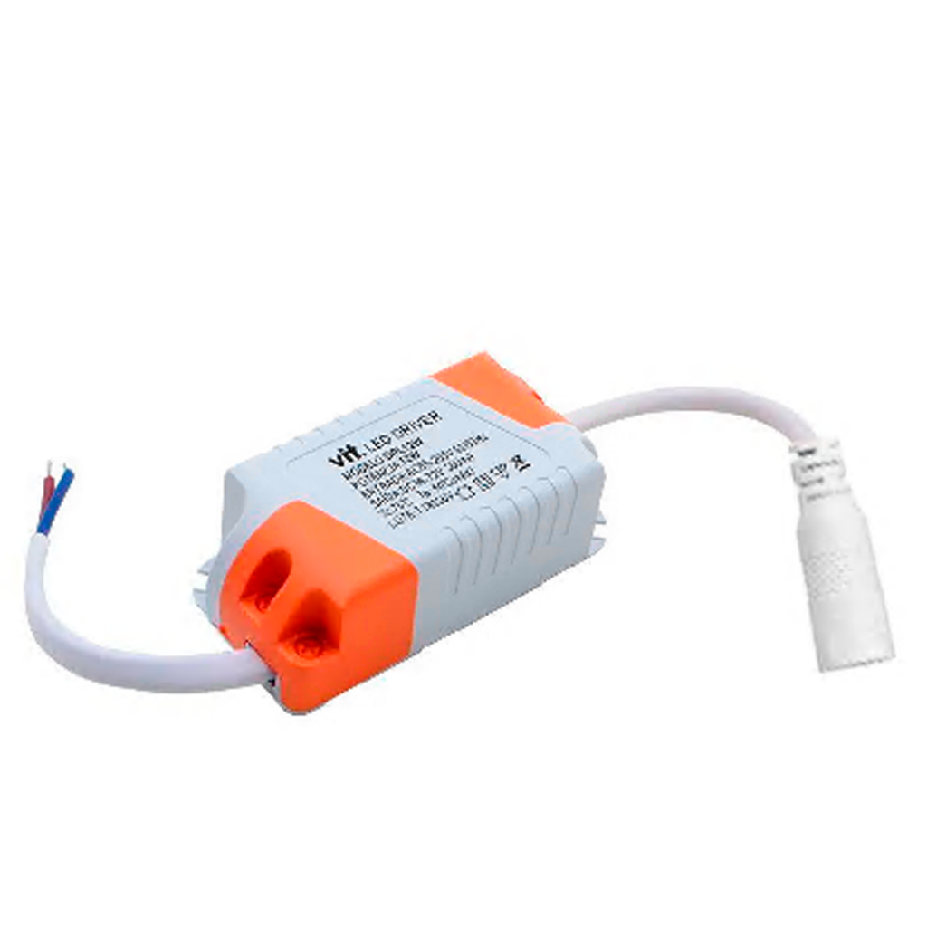 Reator Driver Fonte Para Painel Led 24w Bivolt Conector Universal Plug Redondo - Computers & Accessories
