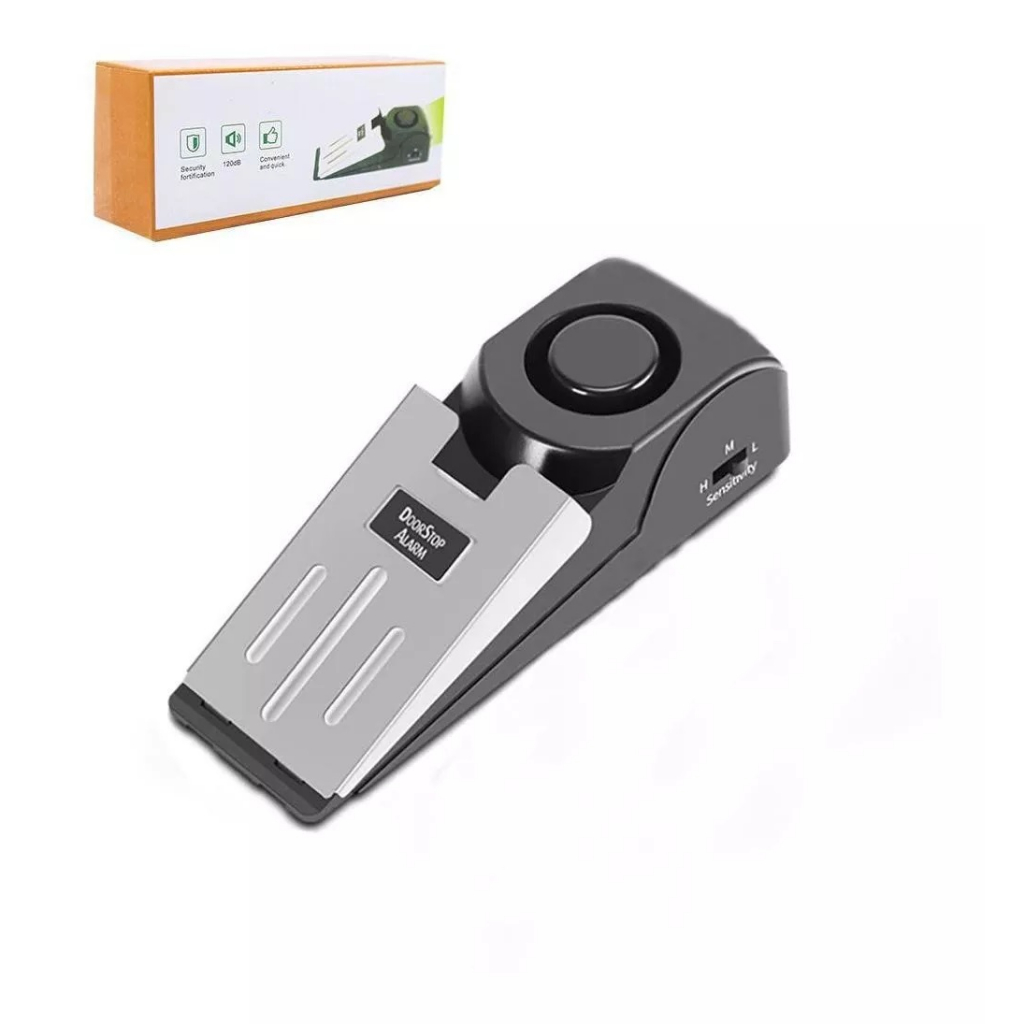 Alarme Porta Inteligente Com Sensor Sonoro Anti Roubo Cunha em Oferta na Shopee