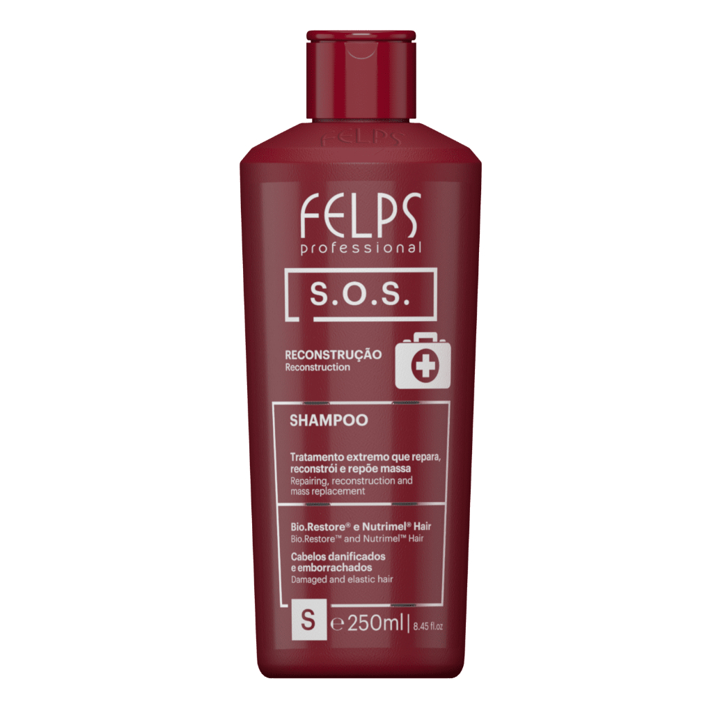 Felps S.O.S Reconstrução Shampoo 250ml Felps - Beauty