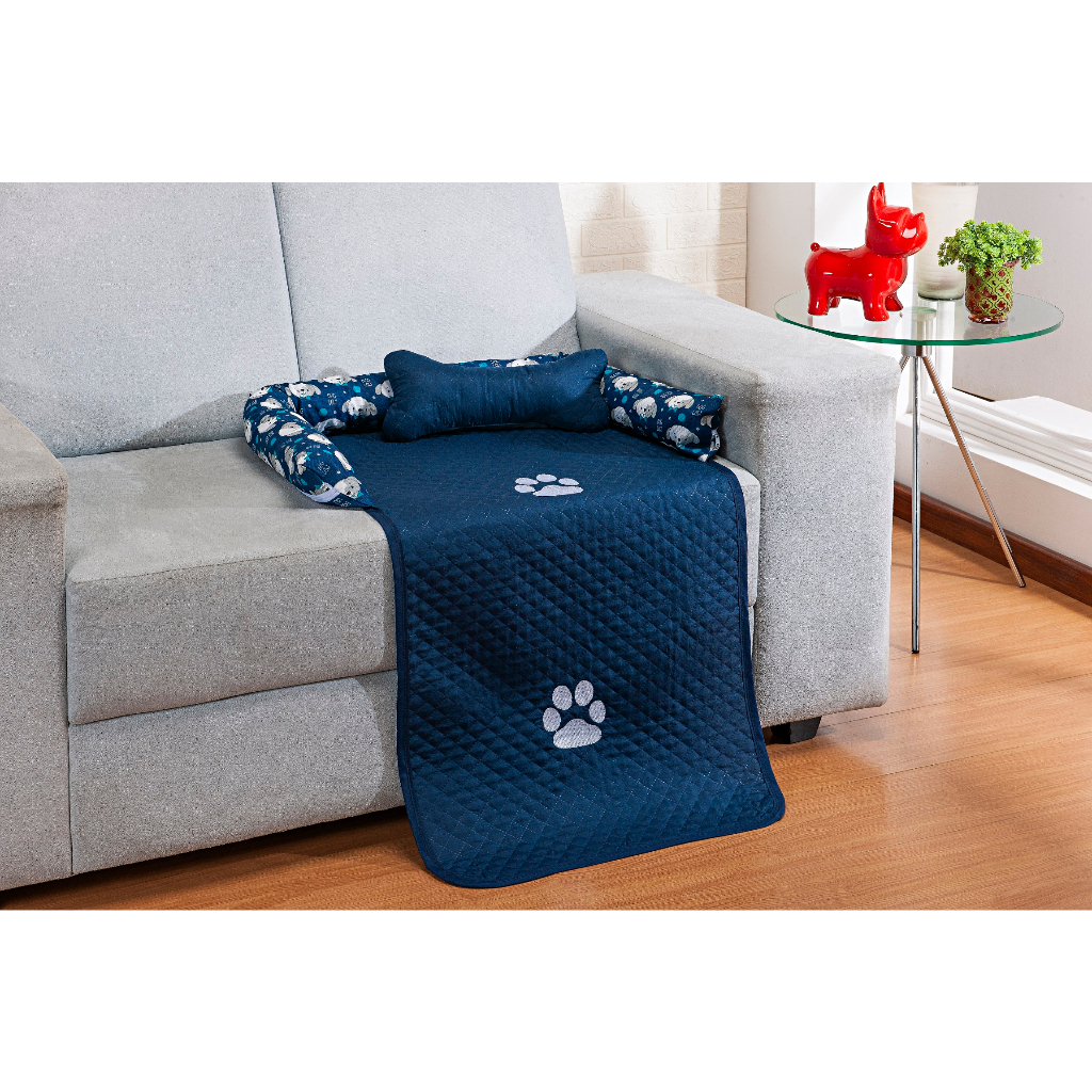 Protetor Sofa Pet Caminha De Cachorro Cores P M G Mais Barato