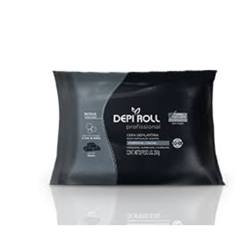 Depi Roll Cera Depilatória Negra 250g em Oferta na Shopee