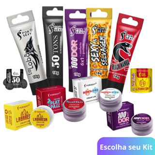 Kit Lubrificante Esquenta Esfria Sem Dor 50 Tons Intenso Casal