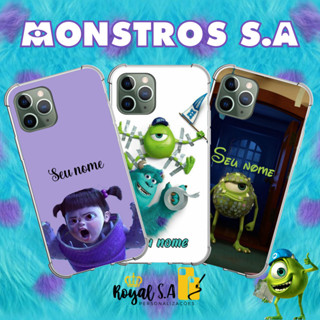 Capinha personalizada Monstros S.A para todos os aparelhos Samsung/ Iphone/ Motorola/ Xiaomi/ LG