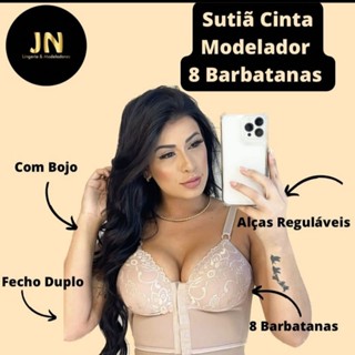 SUTIÃ REFORÇADO 8 BARBATANAS FORRADO
