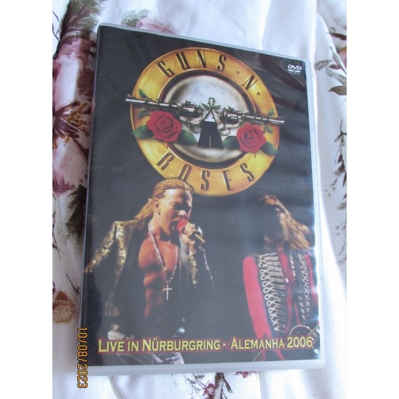 Guns n Roses live in nurburgring Alemanha 2006 dvd usado