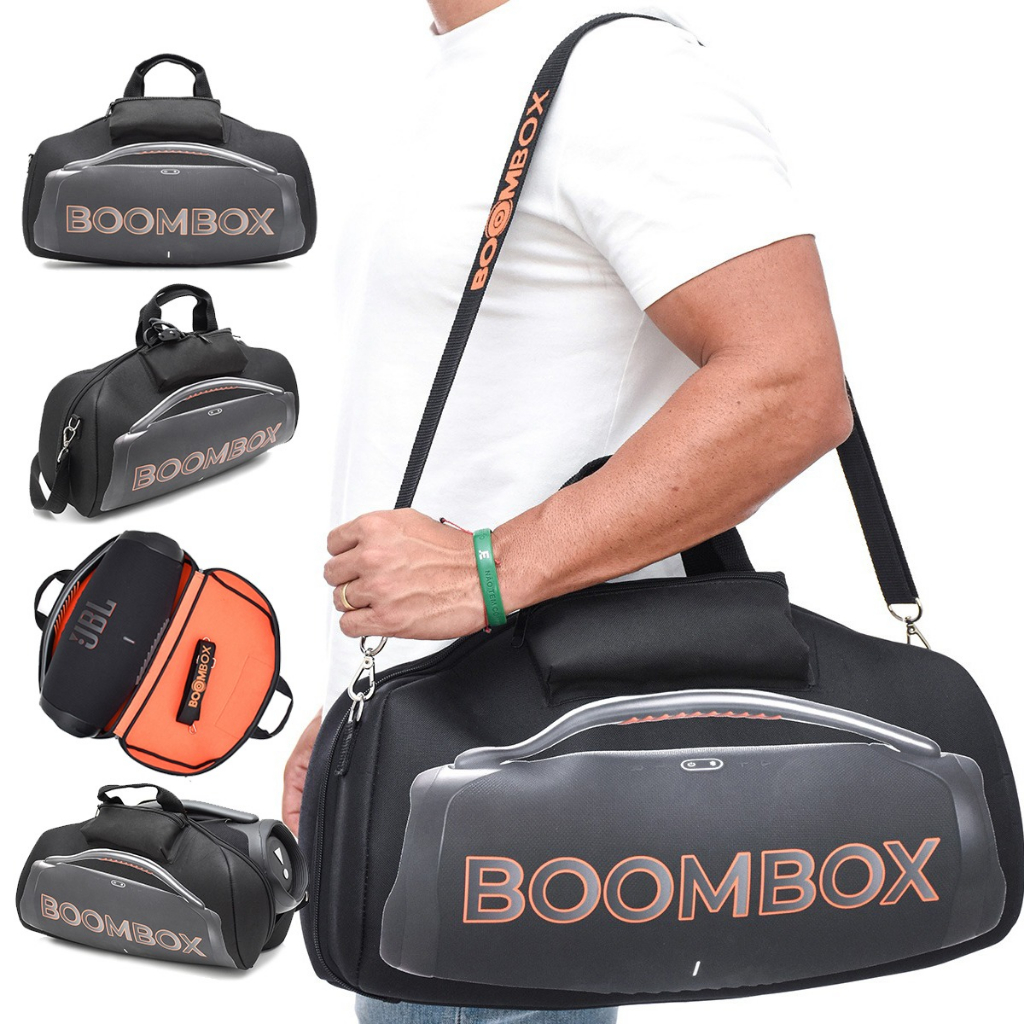 Case Capa Bag Compatível Jbl Boombox 3 2 Estampada Premium