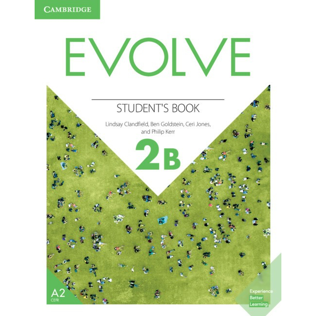 Curso Cambridge Evolve Level 2B student book integrado com workbook American English