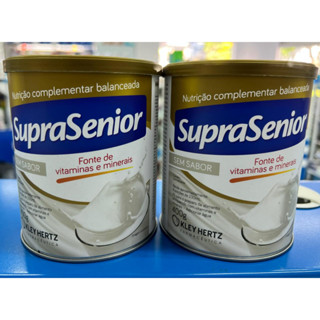 kit c/ 2 unid supra senior sem sabor 400g