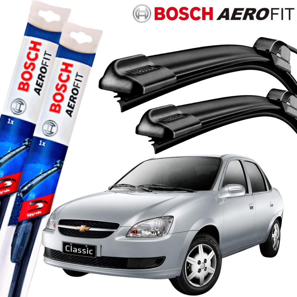 Par Palheta Limpador Parabrisa Gm Corsa Classic 2003 A 2015 em Oferta na Shopee
