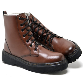 BOTA COTURNO FEMININO COM SOLADO TRATORADO