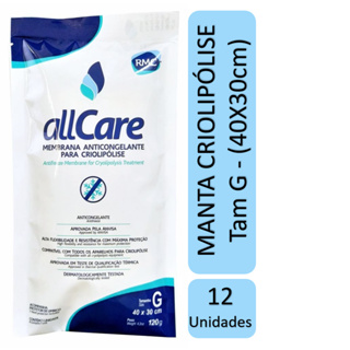 Membrana para Criolipólise Anti Congelante All Care Rmc -tam. G -cx C/ 12 Unid em Oferta na Shopee