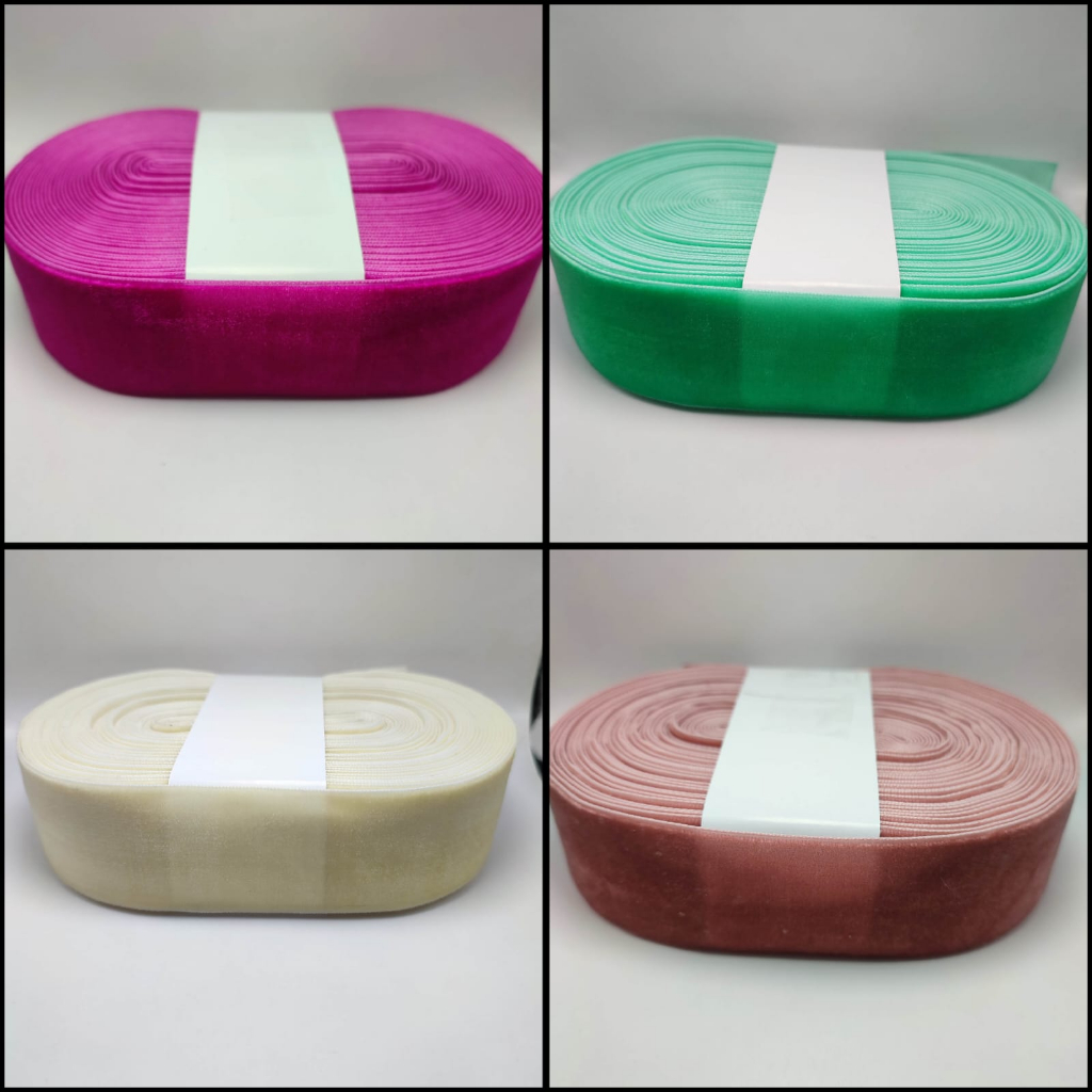 Fita para Laço Veludo 38mm com 5 metros