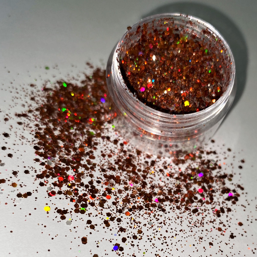 Glitter Gêmeos Coleção Signos TCB / Glitter Brilho Glow Unha Nail Art Olhos e Corpo Maquiagem Sombra