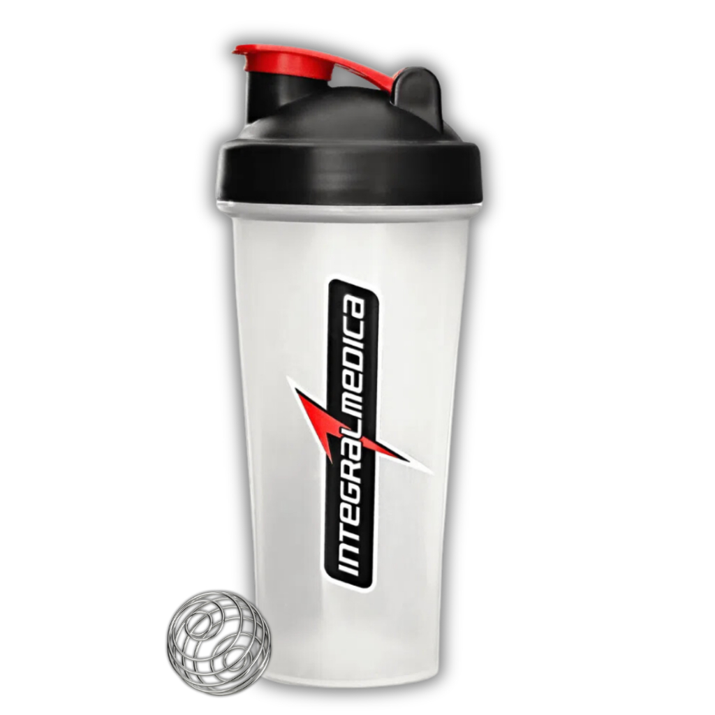 Garrafa Coqueteleira Shaker Whey Protein Treino Academia 600ml