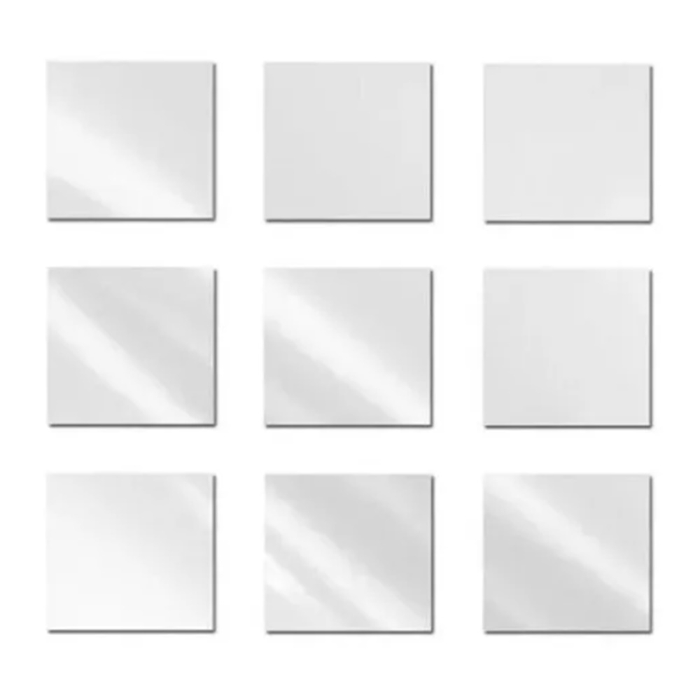 kit 100 espelhos vidro 5x5cm espelhinhos artesanato decoração mosaico em Oferta na Shopee