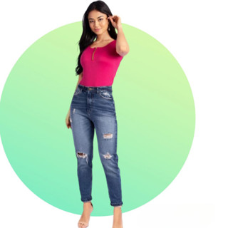 Body, Frontal, Decote, Zíper, Básico, Regata, Blusinha, Com, Bojos,