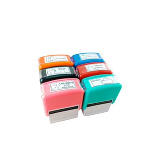 Kit 6 Carimbos personalizados para Professores em Oferta na Shopee