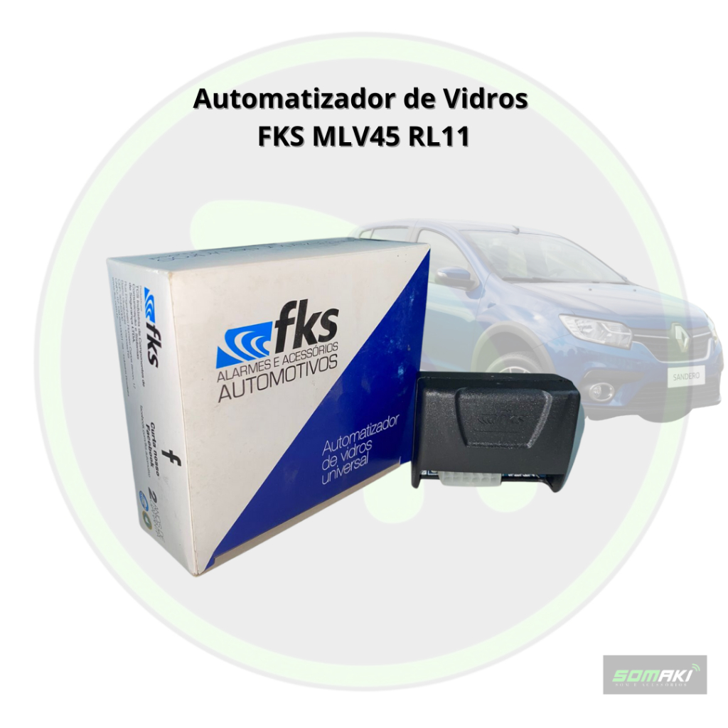 Modulo vidro sandero 2 pts apartir 19/20 FKS MLV45 RL11