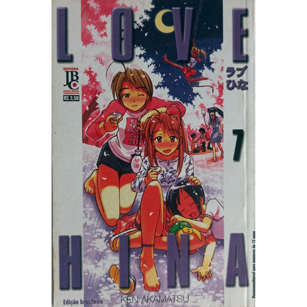 Manga Love Hina 7 - Ken Akamatsu - Editora JBC