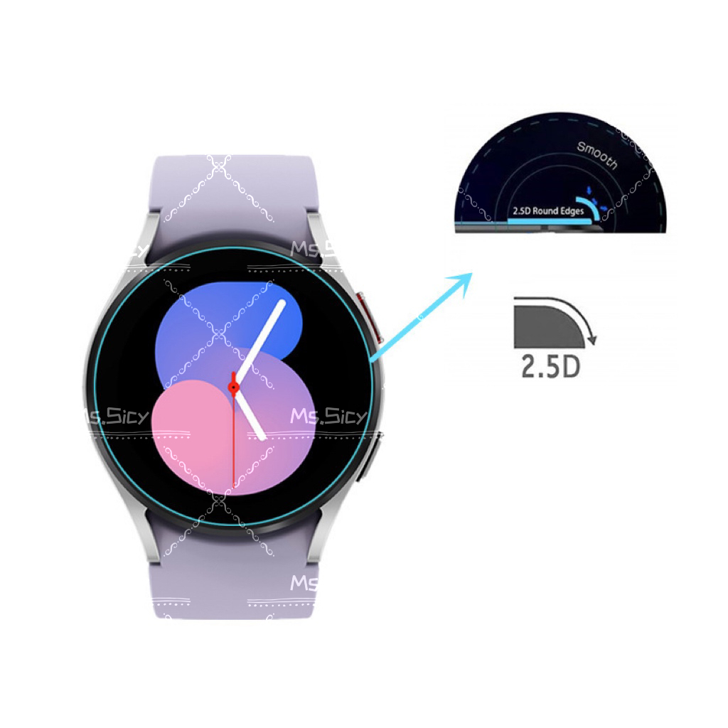 Película de Vidro Para SmartWatch Galaxy Watch 6 Classic 40mm 44mm 43mm 47mm