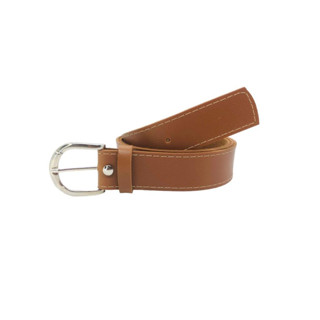 Cinto Femininos Fino 3,5cm Básico Couro Sintético Fivela Dourada - Alicia