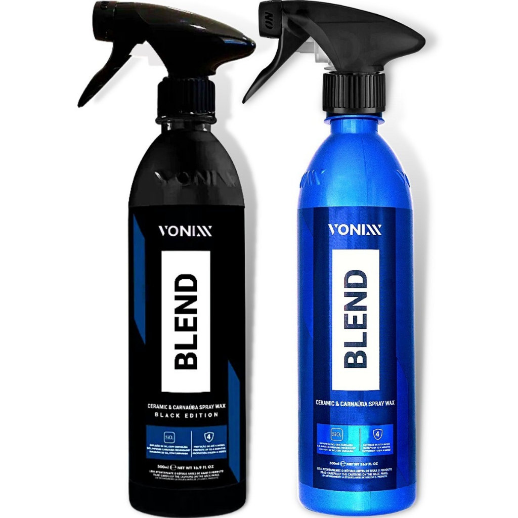 Kit Blend Spray Cera Liquida Vitrificadora Carnaúba com Silica Vonixx - Spare Parts and Accessories for Vehicles