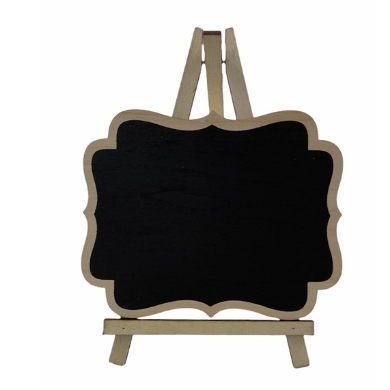 Porta Recado Lousa De Madeira Cavalete em Oferta na Shopee