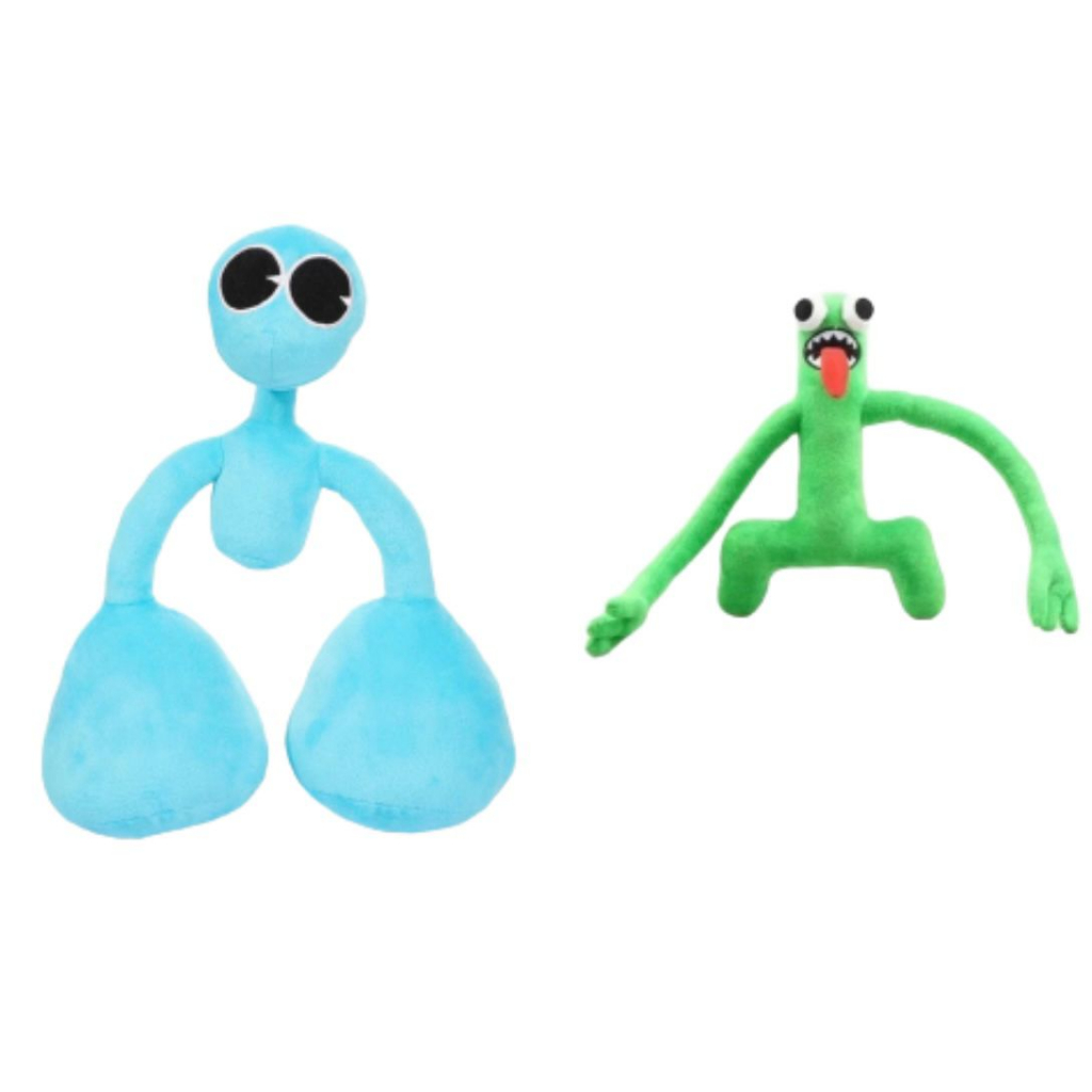 KIT COM 2 BONECOS DE PELÚCIA JOGO ROBLOX RAIMBOW FRIENDS 35CM CADA MELHOR PREÇO