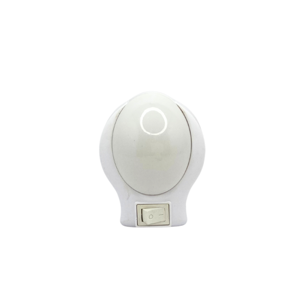 Mini Abajur de Tomada Monaliza 8x7cm Luz Noturna Bivolt