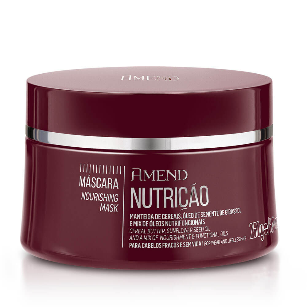 AMEND MÁSCARA NUTRIÇÃO ESSENCIAIS 250G em Oferta na Shopee
