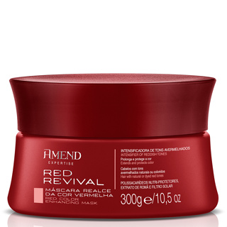 AMEND MÁSCARA REALCE DA COR VERMELHA  EXPERTISE RED REVIVAL 300G em Oferta na Shopee