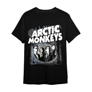 Camiseta Artic Monkeys AM Preta De Banda Rock Masculina E Feminina (Unissex) 100% Algodão