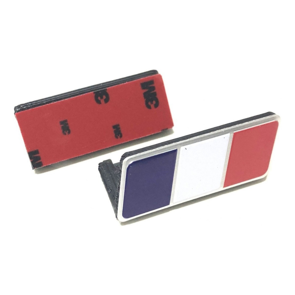 Emblema França Grade Renault France Clio Megane Sandero Fluence Gt Kwid