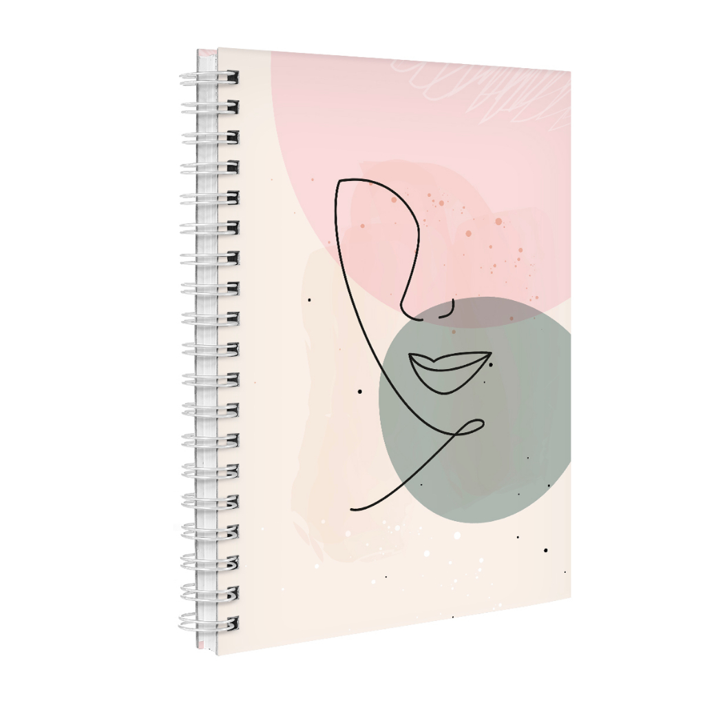 Agenda 2024 Planner Semanal Face Linear Feminina Rosa