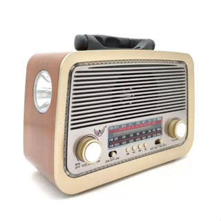 Caixa Som Antiga Radio Portátil Retro Am Fm Sd Usb Bluetooth A 3199