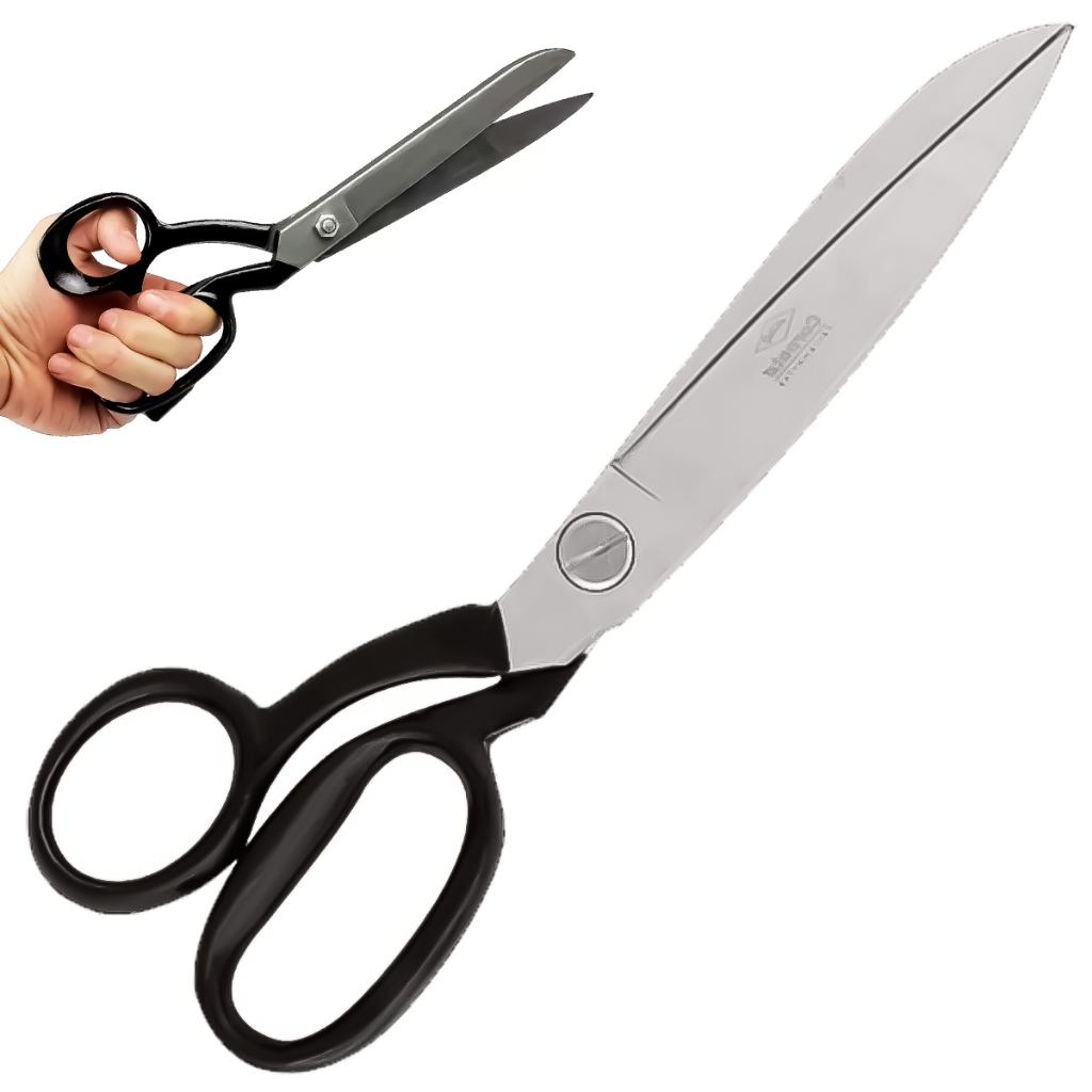 Tesoura Alfaiate Profissional Multiuso Lâmina Aço Inox Costura Tapeceiro Crina - CORNETA Original em Oferta na Shopee