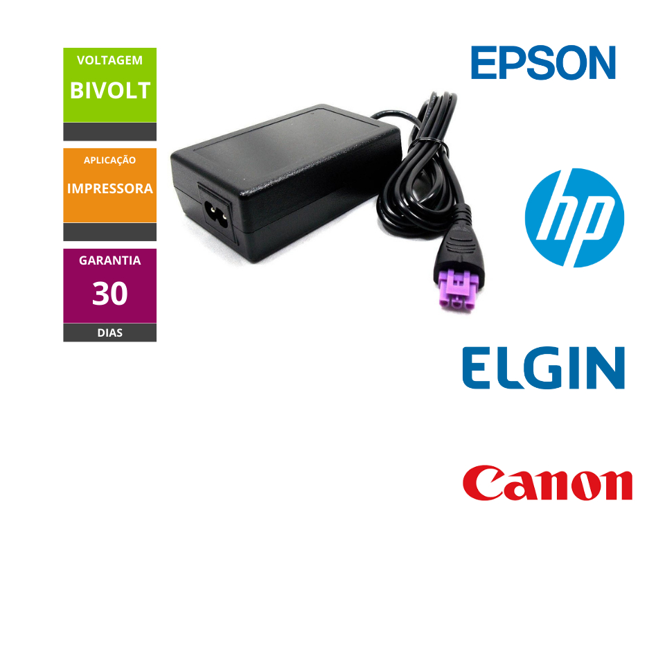 Fonte original para impressora jato de tinta laser termica Elgin HP Epson