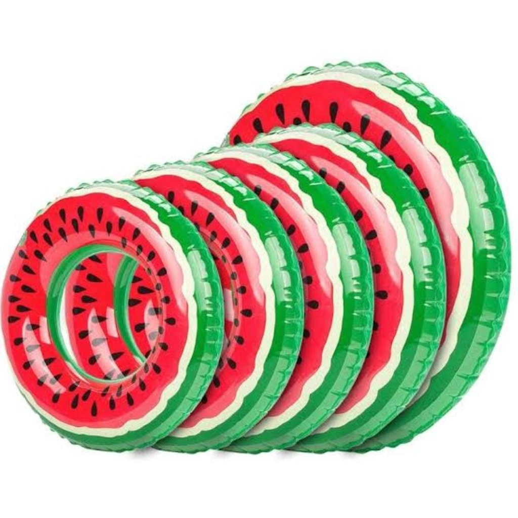 Bóia Melancia Circular Adulto e Infantil ADULTO APENAS DE 120 CM em Oferta na Shopee