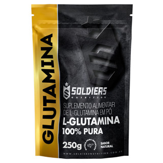 L-Glutamina 250g - 100% Pura Importada - Soldiers Nutrition