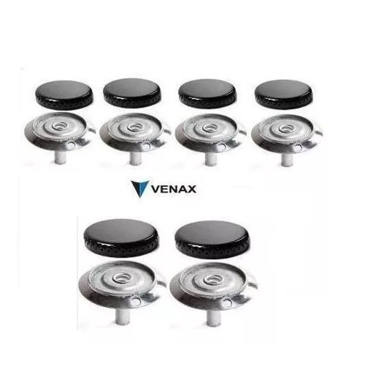 Kit Queimador com Espalhador Peças Fogão Venax Maxi 6 bocas