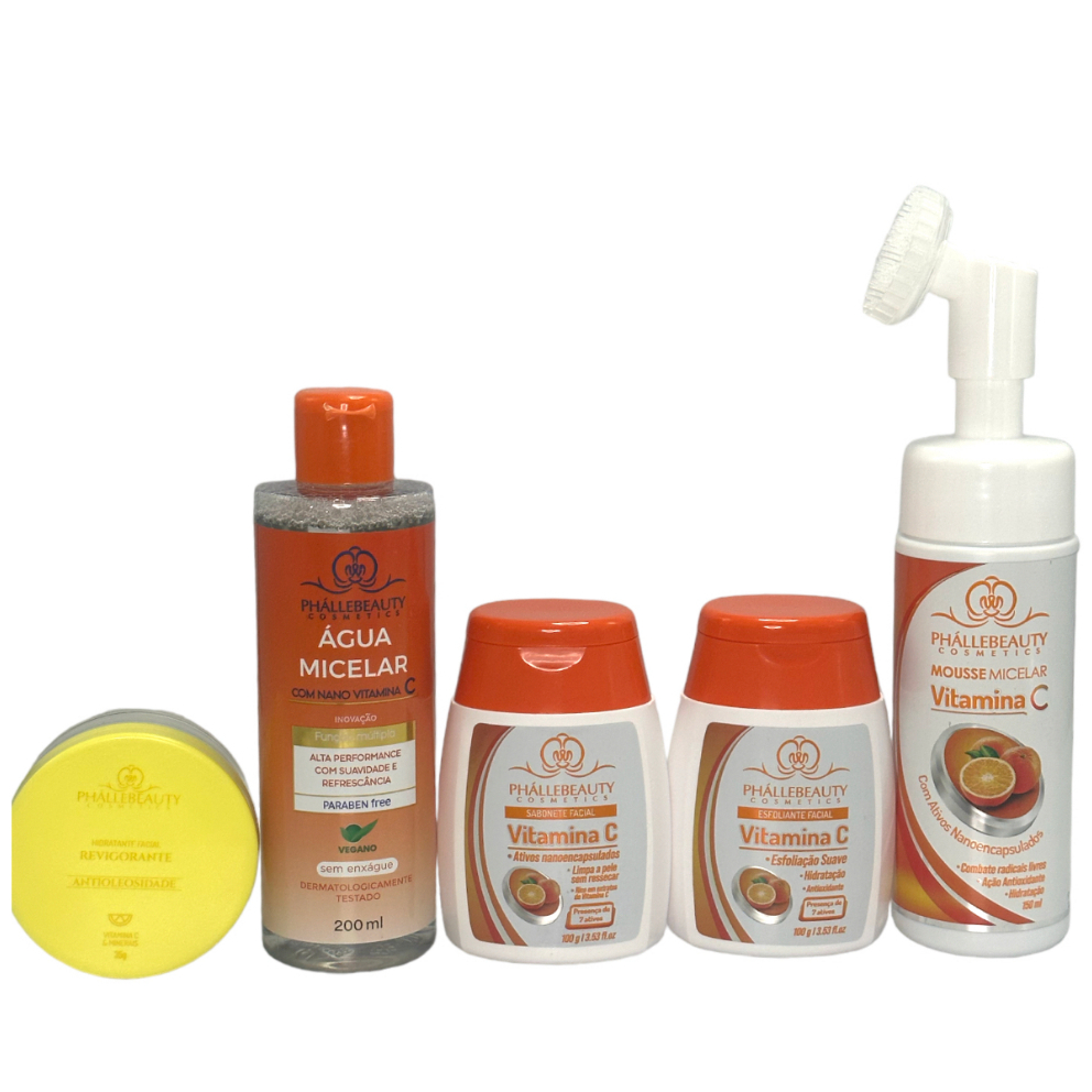 Kit Vitamina C  5 Itens PhálleBeauty em Oferta na Shopee