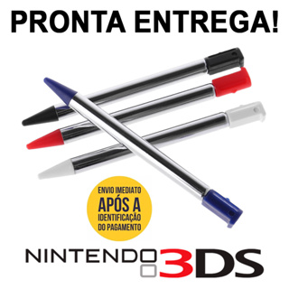 Caneta Stylus Para 3Ds Fat Old Retratil Metal Touch Nintendo em Oferta na Shopee