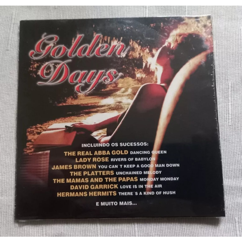 Cd Golden Days - James Brown / Percy Sledge... Lacrado !!!!