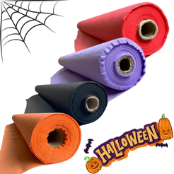 4 Rolos TNT 40g 25 metros 1,40 de Largura Para Decoração Halloween