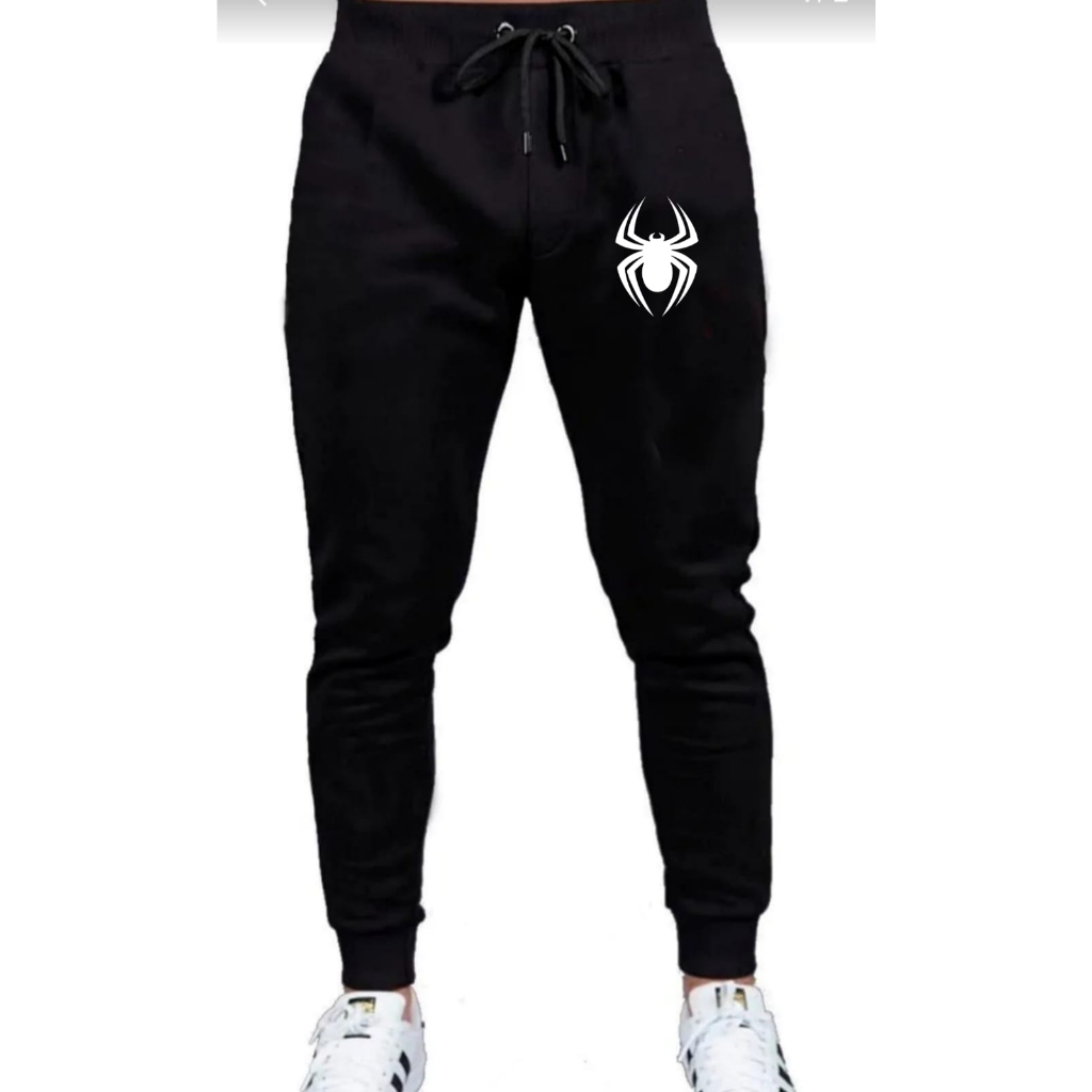 Calça Moletom Unissex Com Bolso Homem Aranha Oferta