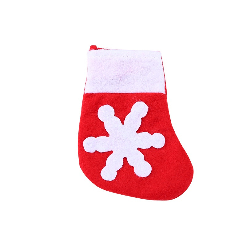 Porta talher em feltro natal enfeite de mesa 1peça