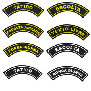 Patch Bordado Ombro Manicaca Bordada Vários Modelos