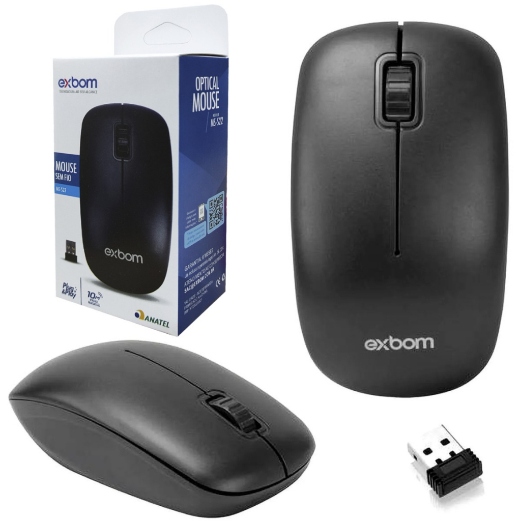 Mouse sem fio MS-S22 2.4Ghz Studio